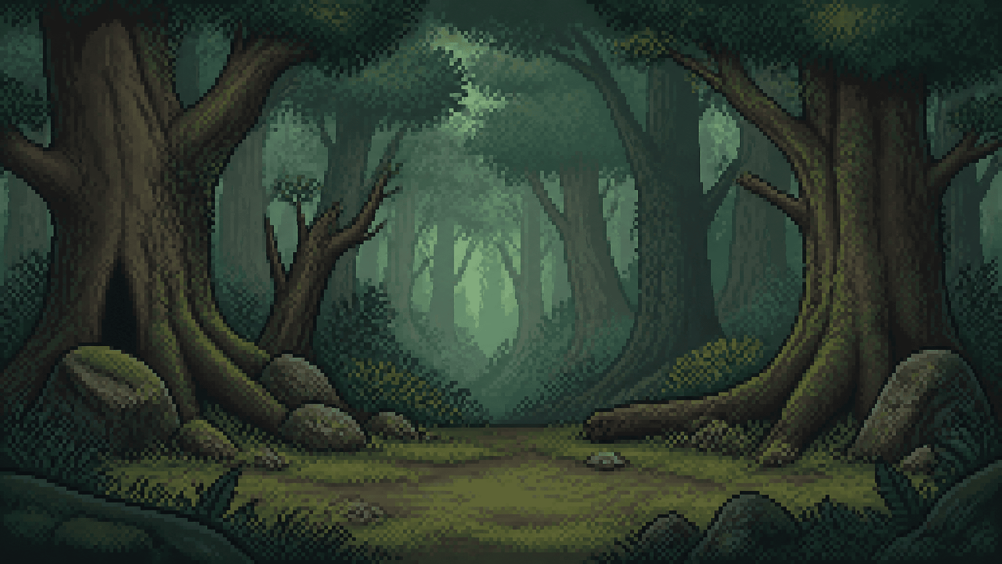 Layered shrine scene 1