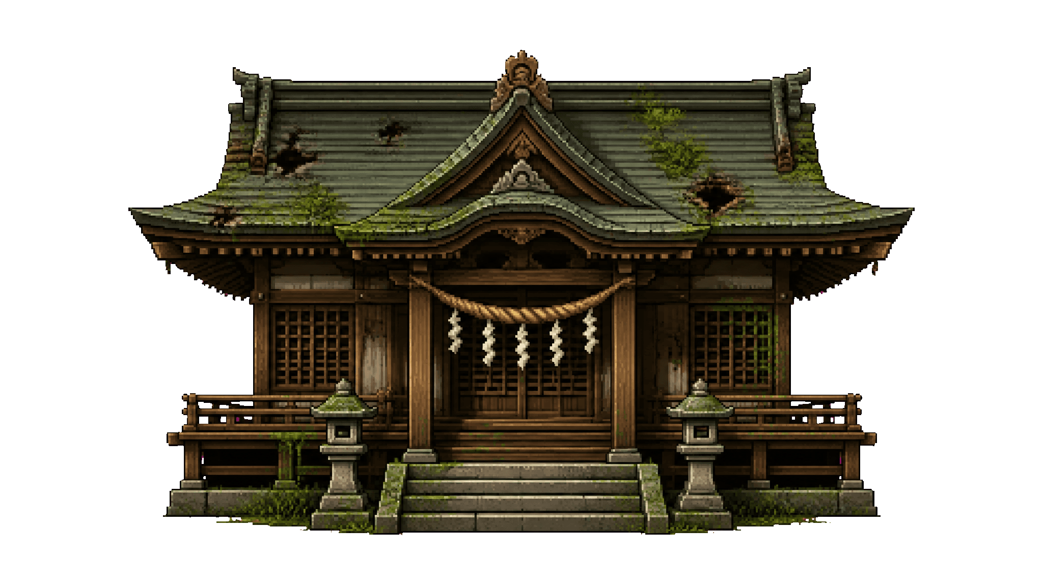 Layered shrine scene 2