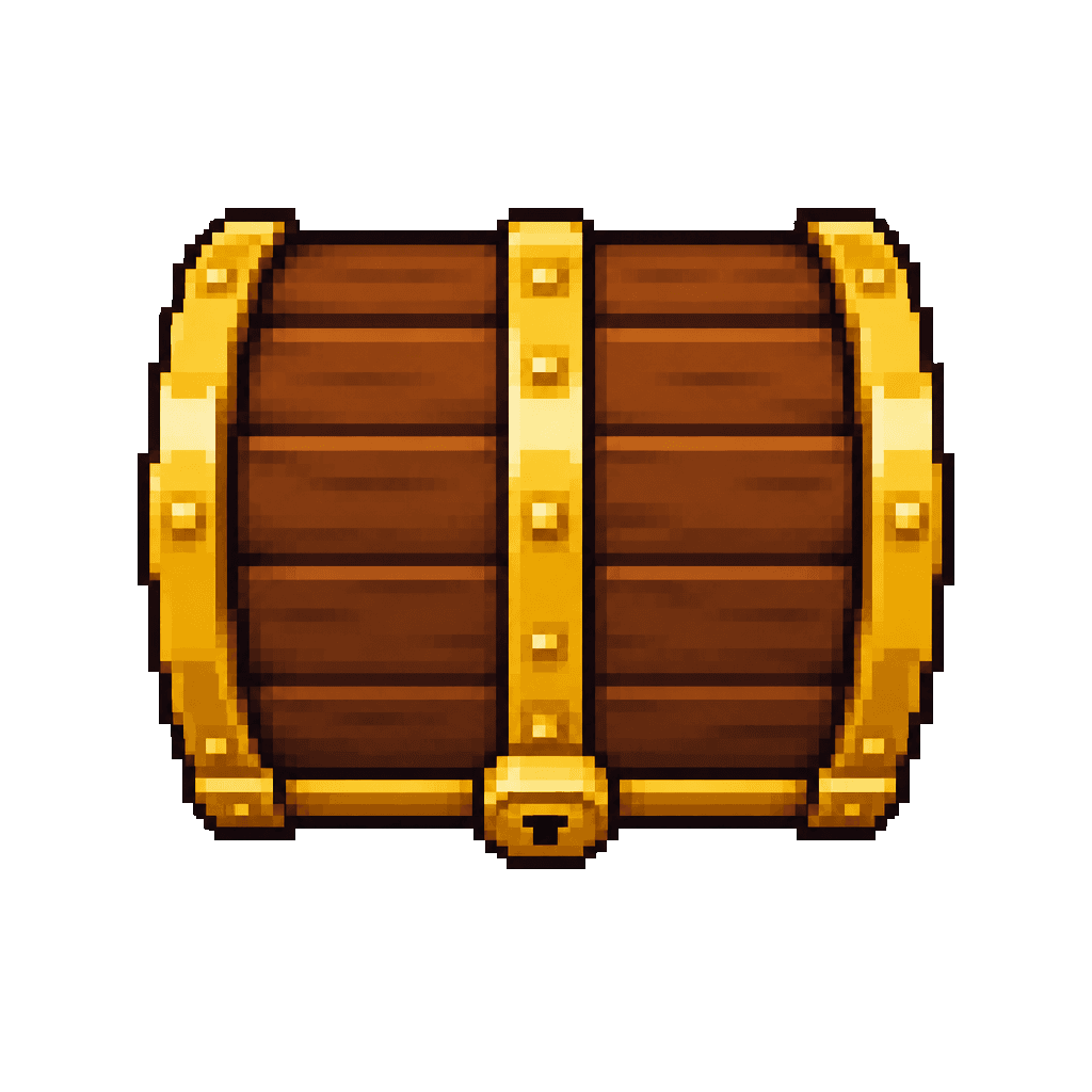 Treasure chest view set 4
